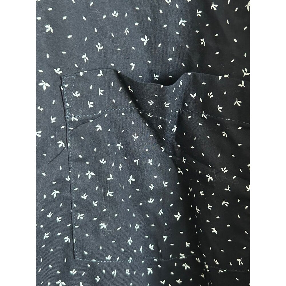 Big Dude Button Shirt Dress Men Size 4XLT Blue Workwear Formal Business Office - Picture 4 of 12